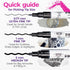 PINTAR Black & White Markers - Outline Watercolor Paint Pens - Drawing & Calligraphy Markers - Acrylic Paint Pens for Rock Painting, Wood, Glass, ...
