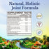 VITALITOWN Glucosamine Chondroitin MSM | Collagen, Boswellia, Turmeric, Hyaluronic Acid, Bromelain | Triple Action+ Joint Formula | 12 Joint-Lovin...