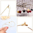 Earring Making Kit with 160PCS Beading Hoop Earring Finding Component Accessories, 80PCS Hooks, 80PCS Jump Rings Loop and 80PCS Earring Backs for ...