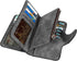 Wallet for Women RFID Blocking Clutch Purse Long Ladies Credit Card Holder Organizer(Dark Grey)...