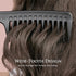 Wide Tooth Comb & Large Hair Detangling Comb, Durable Hair Brush for Styling and Professional Hair Care, Suitable for Curly Hair, Long Hair, Wet H...