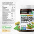 Adrenal Support Gummies - Organic Rhodiola & Ashwagandha Gummies with Vitamins C, B6, B12 for - Vegan Mood Support Supplement 60 Chews...