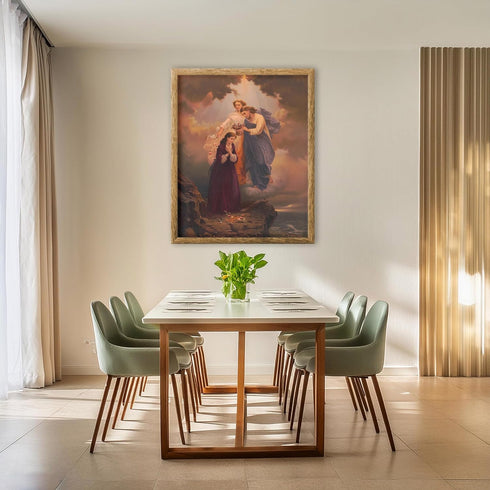 Posterizer 1 pcs-The Faithful Crowned painting poster-Religious Posters-Gifts for Christians -Decor for Church, Sunday School Classroom- unframed ...