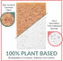 bioGo White 12 Pack Biodegradable Kitchen Sponges - Eco-Friendly, Compostable, Natural Cellulose Dish Sponges...