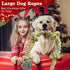 Dog Rope Toy for Large Aggressive Chewers, Heavy Duty Rope Chew Toy Indestructible Tough Tug of War Yellow Dog Toy,3 Feet 5 Knots Interactive Cott...