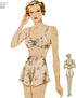 Simplicity 1930's Fashion Women's Vintage Bra and Panties Sewing Patterns, Sizes 4-12...