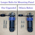 2 Pin 50Amp Trolling Motor Plug Receptacle Set, 12/24/36/48 Volt Marine Boat Power Waterproof IP67 Connector Trolling Boat Plug for Trolling Motor...
