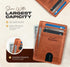 Claasico Front Pocket Small Minimalist Leather Wallet RFID Blocking Vintage Leather Credit Card Holder with Gift Box...
