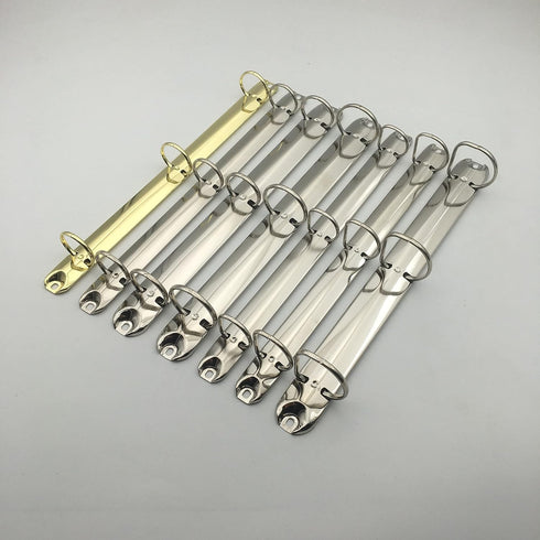 2Pcs Metal Letter Size 3 D Rings Binder Mechanism,30mm Inner Height,26mm Base Width,Replacement Kit for DIY Planners...