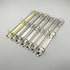 2Pcs Metal Letter Size 3 D Rings Binder Mechanism,30mm Inner Height,26mm Base Width,Replacement Kit for DIY Planners...