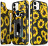LETO for iPhone 12 Pro Case,iPhone 12 Case,Flip Folio Leather Wallet Cover with Fashion Flower Designs for Girls Women,Built-in Card Slots Kicksta...