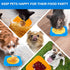 2 PCS Lick Mat for Dogs, Slow Feeder Licking Mat, Anxiety Relief Lick Pad with Suction Cups for Peanut Butter Food Treats Yogurt, Pets Bathing Gro...