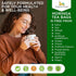 Organic Veda Moringa Tea Bags, Premium Dried Moringa Leaf Tea for Overall Wellness, Non-GMO, Caffeine-Free, & Gluten-Free Organic Tea, 120 Tea Bag...