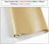 Ramya Smooth Solid Color Gold Faux Leather Sheets 1Rolls 12"X53"(30cm X 135cm),Faux Leather is Great for Handmade DIY Craft Projects, Bows,Leather...