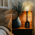 Cordless Table Lamp 5000mAh Battery LED Desk Lamp Minimalist Design Metal Table Night Light with Art LED Bulb, for Restaurant/Bedroom/Bars/Outdoor...