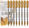 MYARTOOL Metallic Marker Pens, Gold Metallic Permanent Markers for Artist Illustration, Crafts, Gift Card Making, Scrapbooking, Fabric, DIY Photo ...