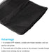 PATIKIL 47.2" x 23.6" Air Conditioner Air Filter Material, 2 Pack Plastic Dustproof Filtering Mesh Screen Replacement for Air Conditioning, Black...