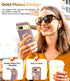 LeYi for Google Pixel 8A Phone Case: with 360° Rotatable Ring Holder Magnetic Kickstand, Plating Rose Gold Edge Protective Google Pixel 8A Case, P...