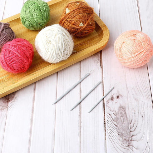 3 Pcs Large-Eyed Nylon Thread Yarn Needles Rope Threader Yarn Thread Weaving Tools Wool Needle Knitting Needle Yarn Sewing Needle Sewing Knitting ...