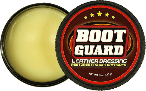 Leather Dressing: Restores and Conditions Leather Boots, Shoes, Automotive Interiors, Jackets, Saddles, Unscented, 5 Ounce Jar...