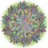 Bgraamiens Puzzle-Magic Tree of Life -1000 Pieces Colorful Leaves Round Mandala Puzzle Color Challenge Jigsaw Puzzles...