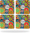 MightySkins Skin Compatible with Tile Slim Key Finder (4 Pack) wrap Cover Sticker Skins Flower Wheels...