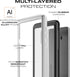 Ghostek Atomic Slim Galaxy S9 Plus Clear Case with Space Metal Bumper Super Tough Shockproof Heavy Duty Protection Wireless Charging Compatible Co...
