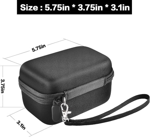 Digital Camera Case Compatible with zheozeig for Duluvulu for TEBNGIHNM for Oiadek for KVUTCIEIN for Femivo for Fulealfly 4K Vlogging Camera. Stor...