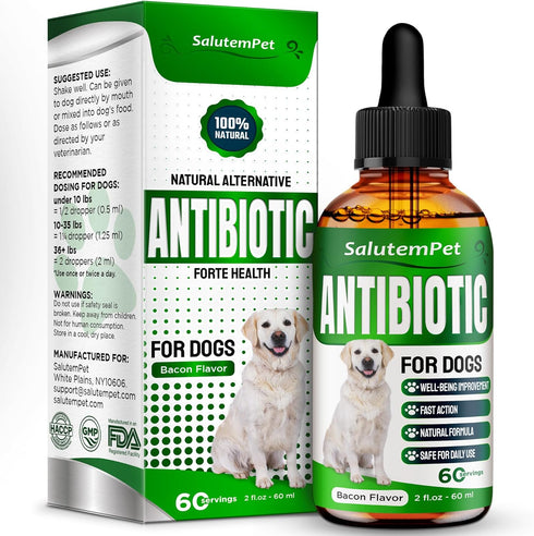 Natural Antibiotics for Dogs | Dog Antibiotics | Antibiotic for Dogs | Dog Antibiotic | Antibiotics for Dogs | Natural Ingredients| 2 Oz...