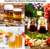 Hops, Grain & Spice Beer Brewing Bags - 28” (10 Pack) Cotton Mesh Steeping Bags for Beer Wine, Cider, Tea Leaves, Soups & Nut Milk, Hops & Grain S...