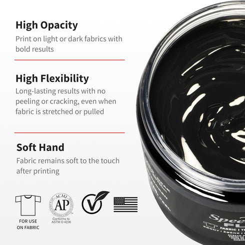 Speedball Flex Fabric Screen Printing Ink, 8-Ounce, Canary for T-Shirt and Silkscreen Printmaking, New for 2023...