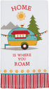 KAY DEE DESI Camping Life Terry Kitchen Towel, 16" x 26", Various...