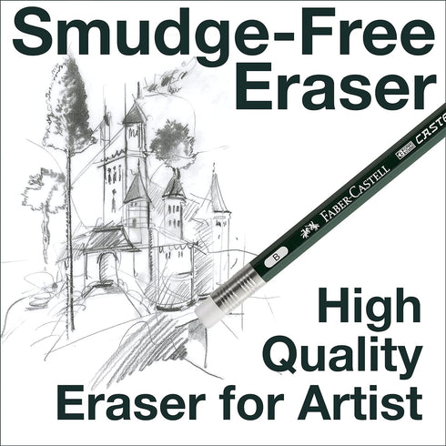 Faber-Castell Perfect Pencil Castell 9000 and 3 Count Pencil Refill - #2 Lead Pencil, Sharpener and Pencil Extender (Pack of 1)...