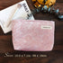 STARDW Aesthetic Floral Makeup Bag Cosmetic Bag Travel Toiletry Bag for Women Cute Pink Makeup Bag Organizer Large Skincare Bag Zipper Pouch (Roma...