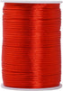 Mandala Crafts Nylon Satin Cord 2mm Rattail Cord Red String - 100 Yds Nylon Chinese Knotting Cord Rat Tail Silk Cord for Bracelet Necklace Jewelry...