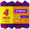 ETERNA Multicolor Scrubsponge, Kitchen Scrubbing Sponges, Heavy Duty Non-Scratch Scrubbing Cleaner Sponges (4 Units)...