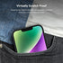 Belkin Tempered Glass iPhone 14, iPhone 13, iPhone 13 Pro Screen Protector - Easy Application with Installation Guide Tray - Crystal Clear Glass S...