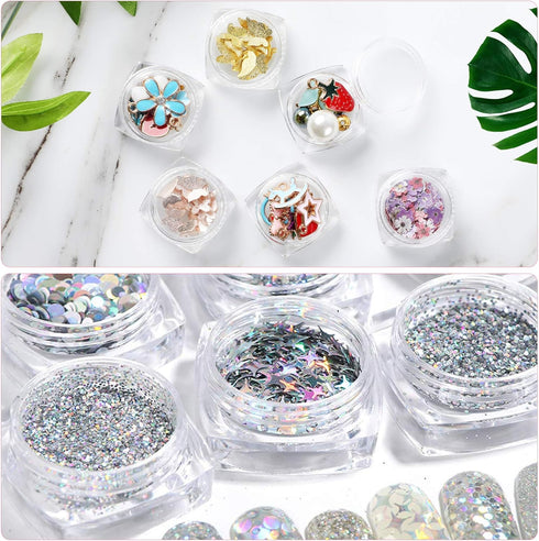 FEBSNOW 45Pcs Diamond Art Painting Wax 15 Pack Wax for Diamond Art Painting with Storage Box Full of Red Glue Clay Embroidery Accessories for Adul...