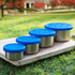 Stainless Steel Lunch Box With Lids - Metal Snack Containers For Lunch Box 4 Pack...
