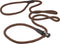 Dogs My Love Nylon Rope Slip Dog Lead Adjustable Collar and Leash 6ft Long (Medium: 3/8" (8mm), Brown)...