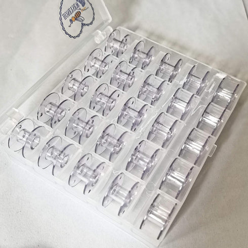 HONEYSEW Style SA156 Sewing Machine Bobbins for Brother (25pcs/Box)...
