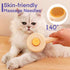 2 Pcs Cat Grooming Brushes, Pet Hair Cleaner Brush, Pet Massage Brushes for Cats Dogs with Self-Cleaning Button, Pet Shedding Brush for Removing T...