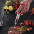 JY COOKMENT Meat Injector Syringe, 1-oz Marinade Flavor Injector with 2 Professional Needles,1 Cleaning Brushes...