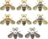 8 PCS Honey Bee Brooches Lapel Pins Crystal Insect Themed Bee Brooches for Women...