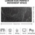 Topographic Contour Extended Big Mouse Pad Large,Gaming Mouse Pad Desk Pad,27.6x11.8 Inch Long Computer Keyboard Mouse Mat Mousepad with 3mm Non-S...