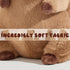 9.8in Capybara Plush Cute Capybara Stuffed Animals with Turtle Backpack, Kawaii Capibara Plushie Toys for Kids, Rodents Animals Pet Doll Soft Hugg...