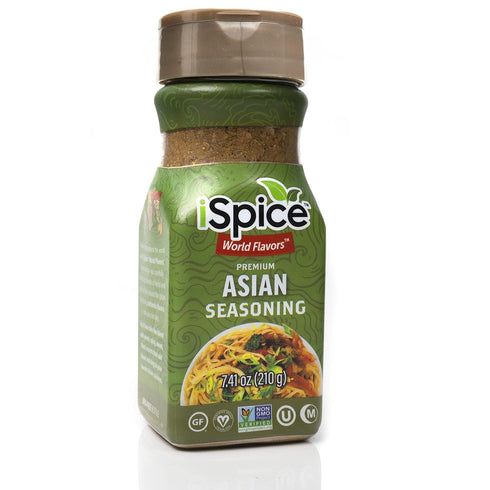 iSpice - ASIAN SEASONING World Flavor Super Spice Blend | All Natural | Ready to use as is | No preparation is necessary 7.41 oz (210g)...