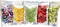 Clear Front Resealable Mylar Bags - 5 Mil - 5" x 8" x 3" Gusset Zip Seal Stand Up Odor Proof Pouch for Dried Flowers Herbs Food Coffee Tea Snacks ...