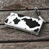 Cow Print PU Leather Wallet Zip Around Cash Coin Card Phone Holder Women Girls Wallet Long Wristlet Purse Clutch Handbag...