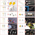 Earring Making Supplies Kit, Caffox 2900pcs Earring Hardware Pieces Repair Parts with Earring Hooks Posts Backs and Jump Rings for Making Earrings...